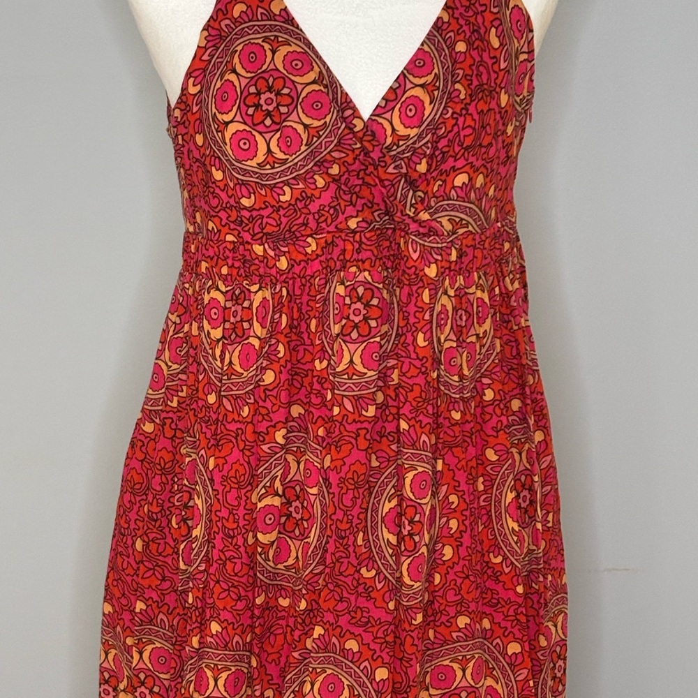 Vintage Calvin Klein pink maxi dress